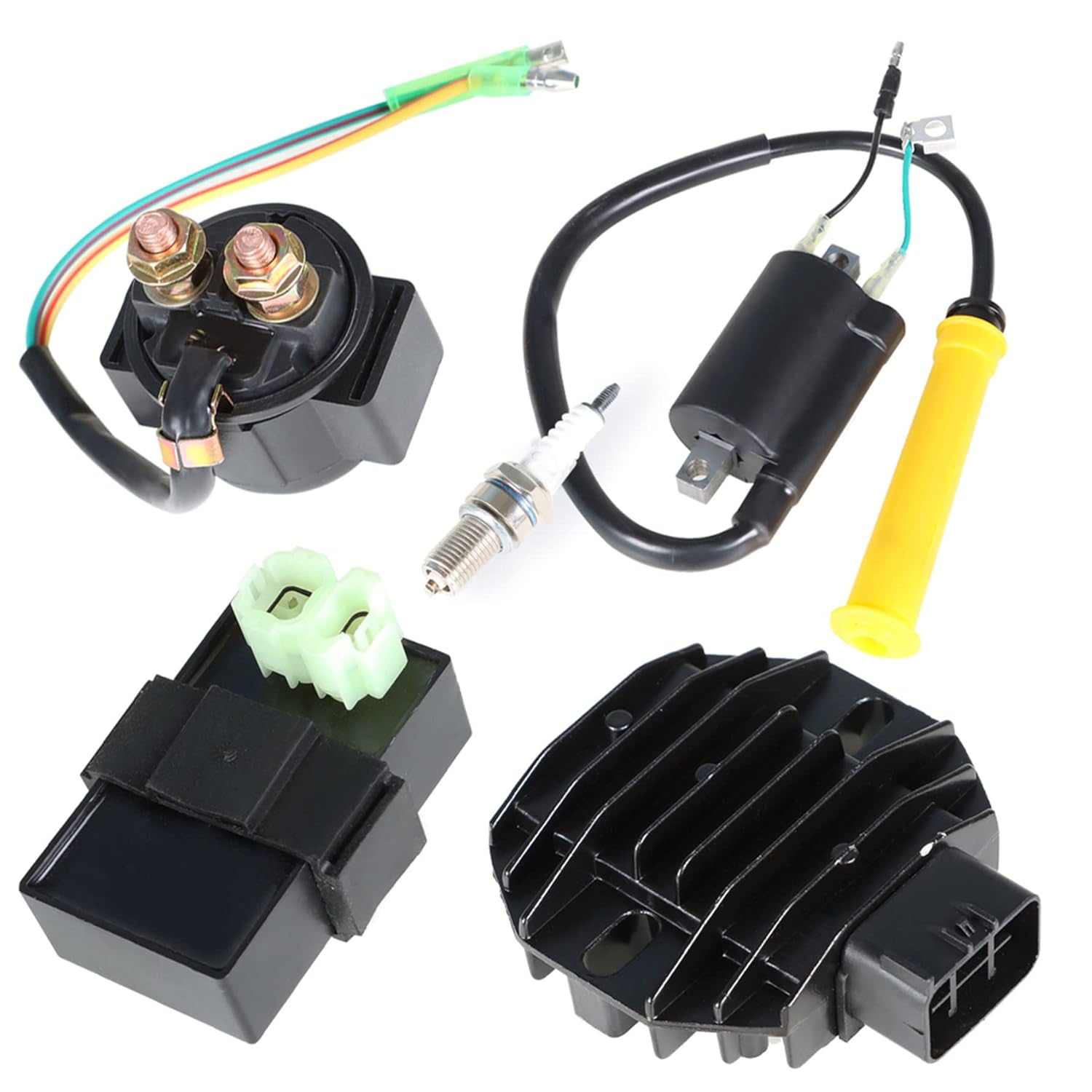munirater Ignition Solenoid Relay Voltage Regulator Ignition Coil CDI