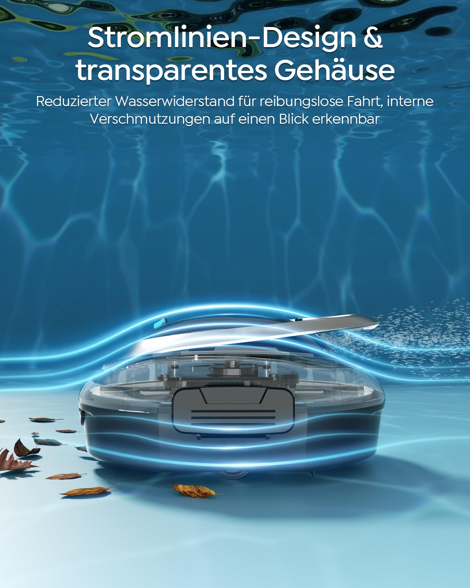 S2 Poolroboter,Doppelfiltration,90 Min,Dual Motoren,Kohlschwarz