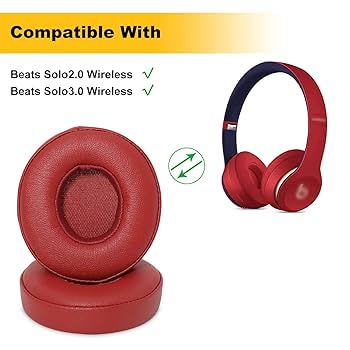 【付属品未使用、イヤーパッド新品】Beats SOLO2 WIRELESS Amazon.co.jp: イヤーパッド イヤークッション Beats Solo2