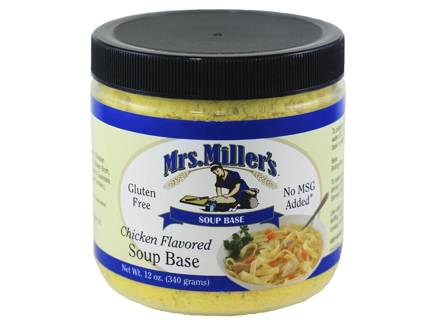 Mrs. Miller's Chicken Flavored Soup Base, GlutenFree, No