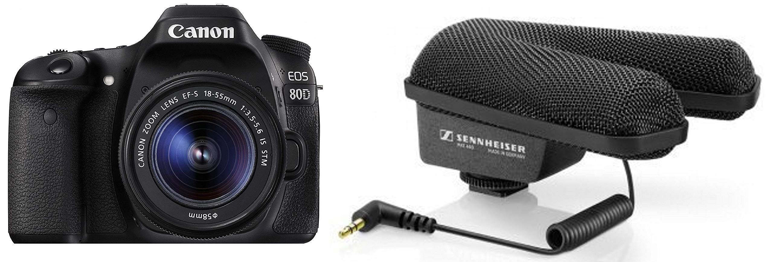 Buy Canon EOS 80D 24.2MP Digital SLR Camera (Black) + EF-S 18-55mm