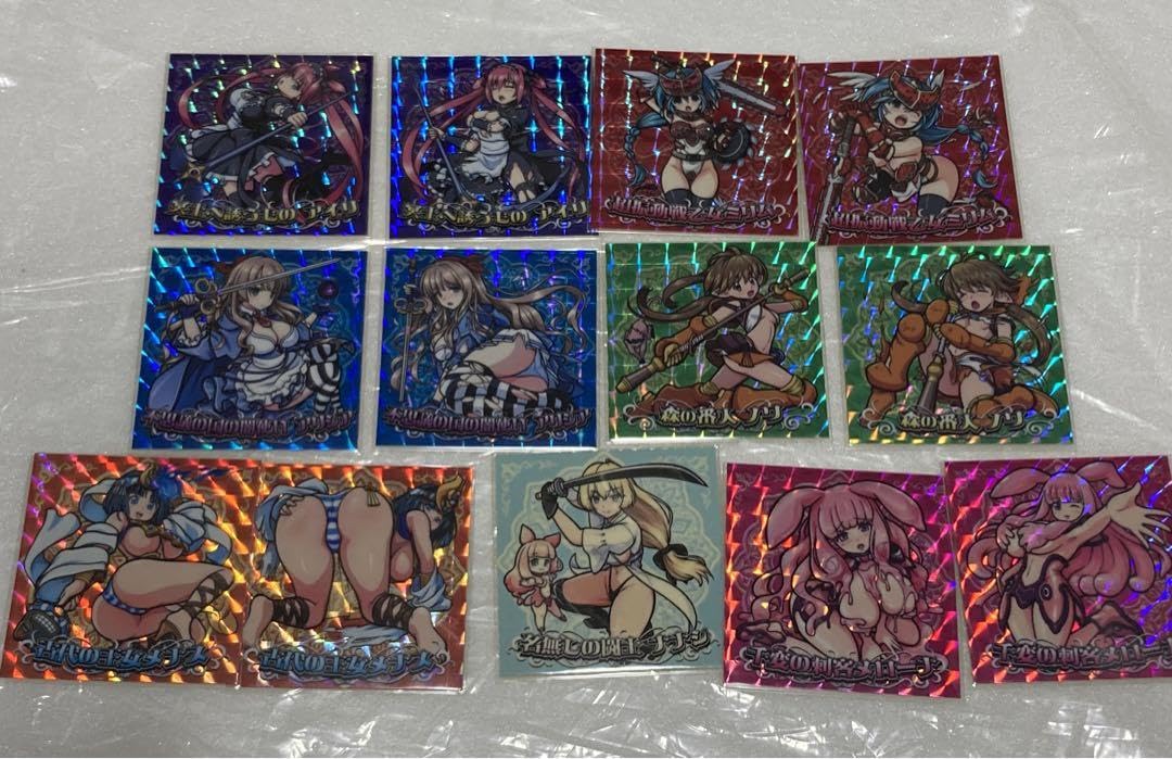 クイーンズブレイド　美闘士シール　フルコンプセット　20th クイーンズブレイド 美闘士シール フルコンプセット 20th - メルカリ