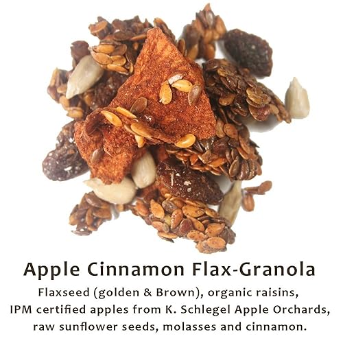 Granola de lino a granel (manzana canela)