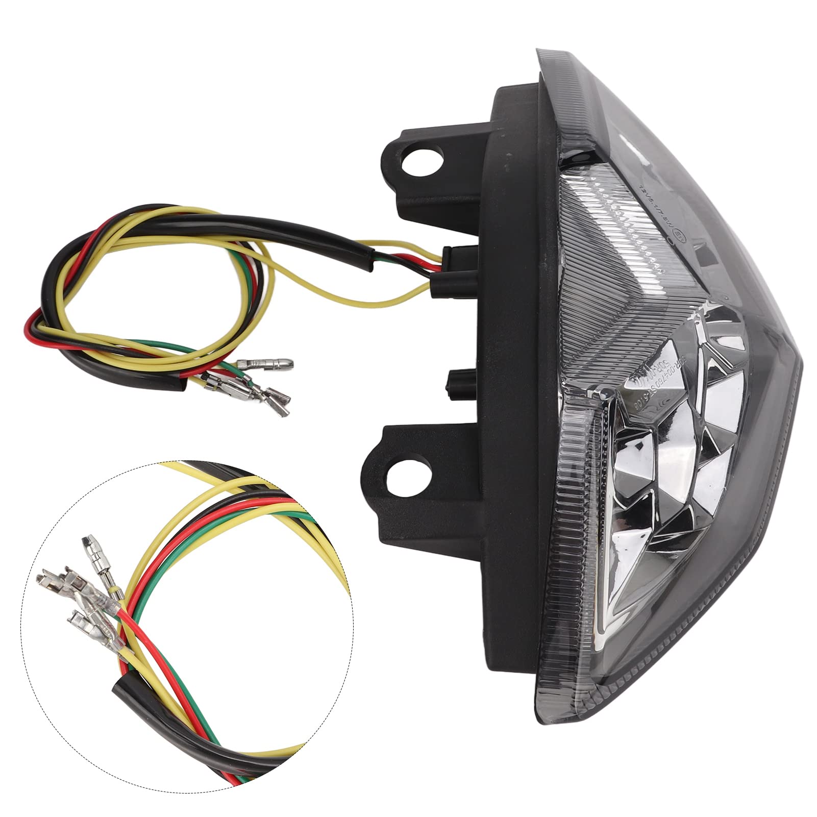 Feu arrière de rechange pour Z1000 2010-2013, boîtier en ABS et lentille PMMa - Feu arrière étanche pour moto (transparent