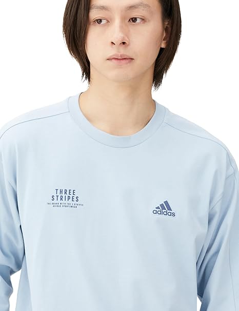 Amazon | アディダス 長袖 Tシャツ ワード 長袖 Tシャツ メンズ JSY26