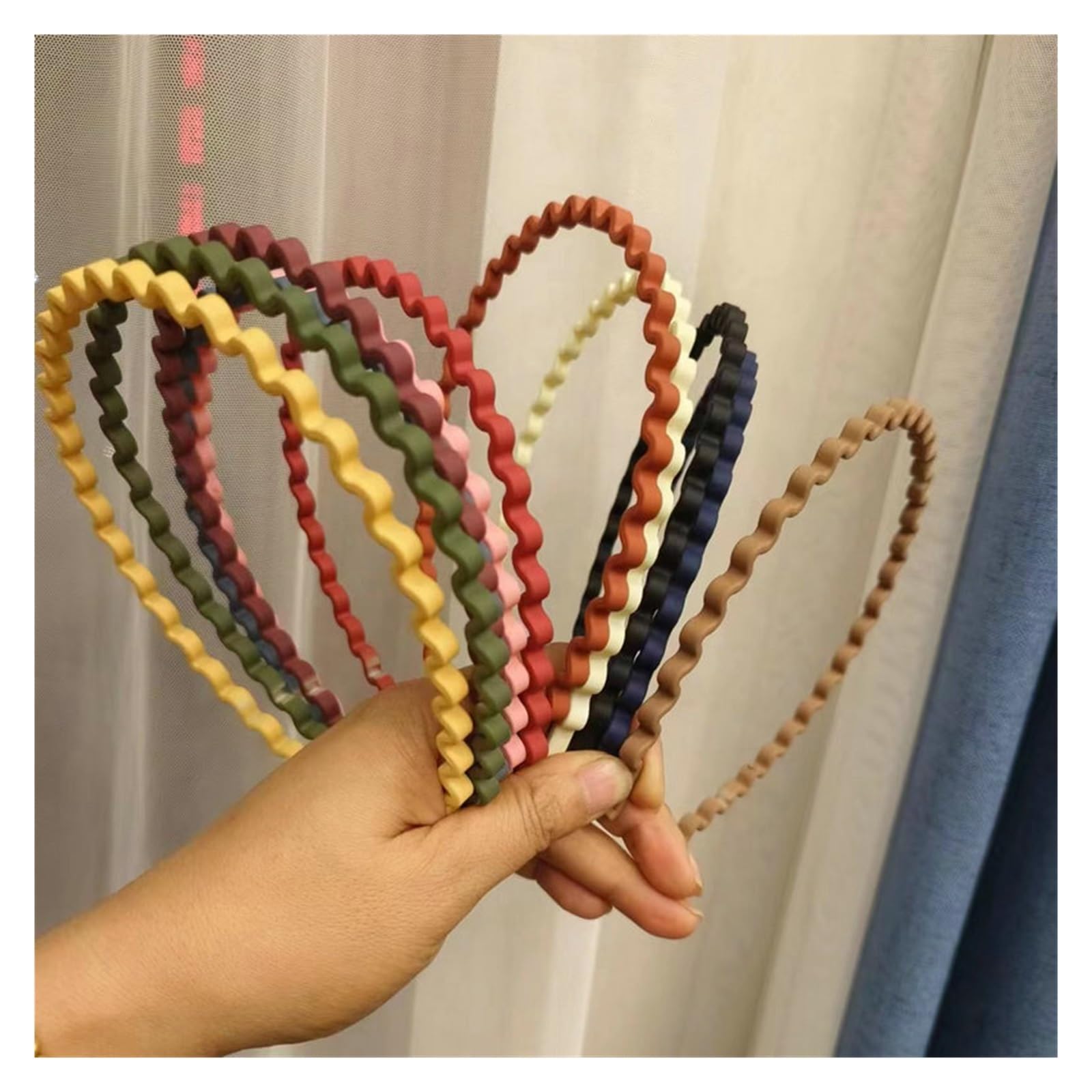 10pcs Frosted Hair Headband Für Frauen