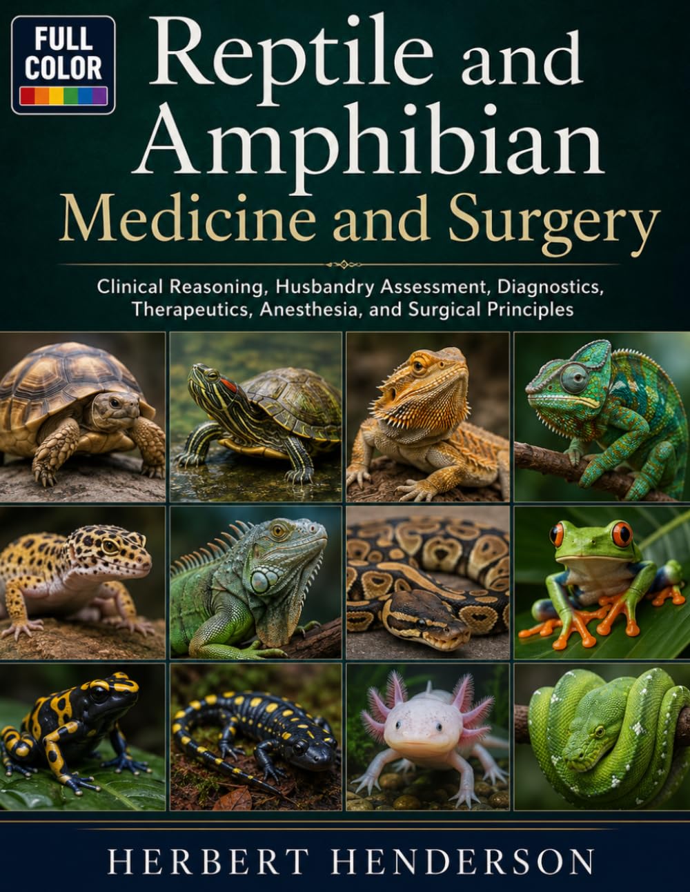 Reptile and Amphibian Medicine and Surgery: Clinical Reasoning, Husbandry Assessment, Diagnostics, Therapeutics, Anesthesia, and Surgical Principles