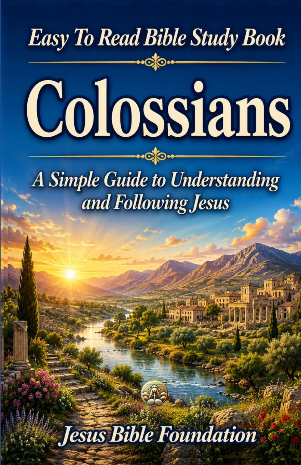 Easy to Read Bible Study Book Colossians: A Simple Guide to Understanding and Following Jesus