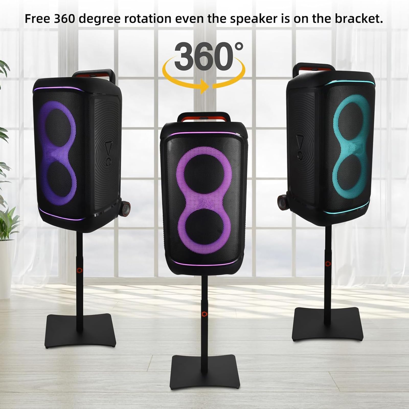 Hzycwgone Speaker Stand for JBL PartyBox Stage 320/Club 120