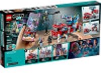 Vista 4 de LEGO Camión de bomberos Phantom Hidden Side 3000 70436, juguete de camión de bomberos de realidad aumentada (AR), kit de caza de fantasmas impulsado