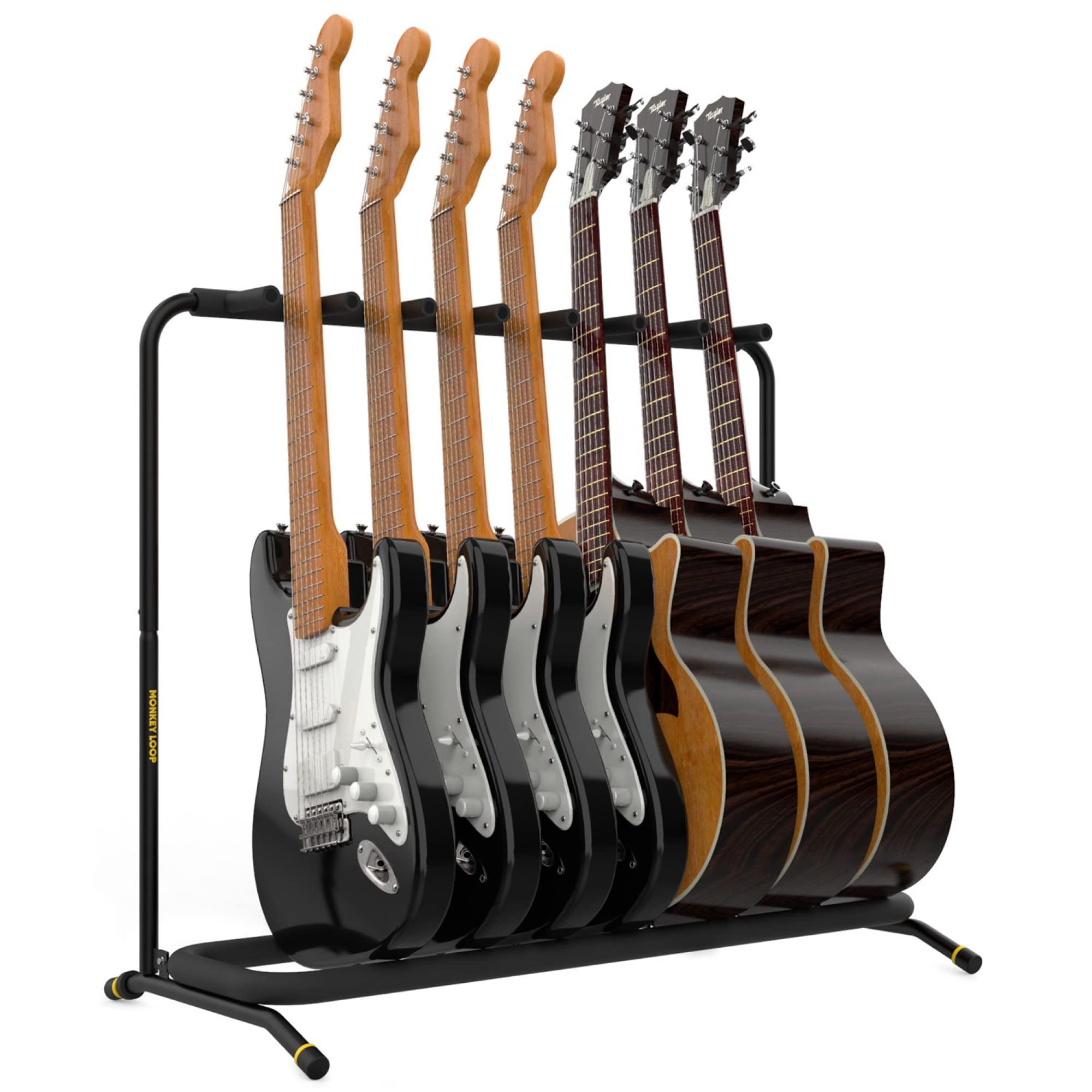 MONKEY LOOP Floor Prime Plus 7 Soporte Suelo para 7 Guitarras