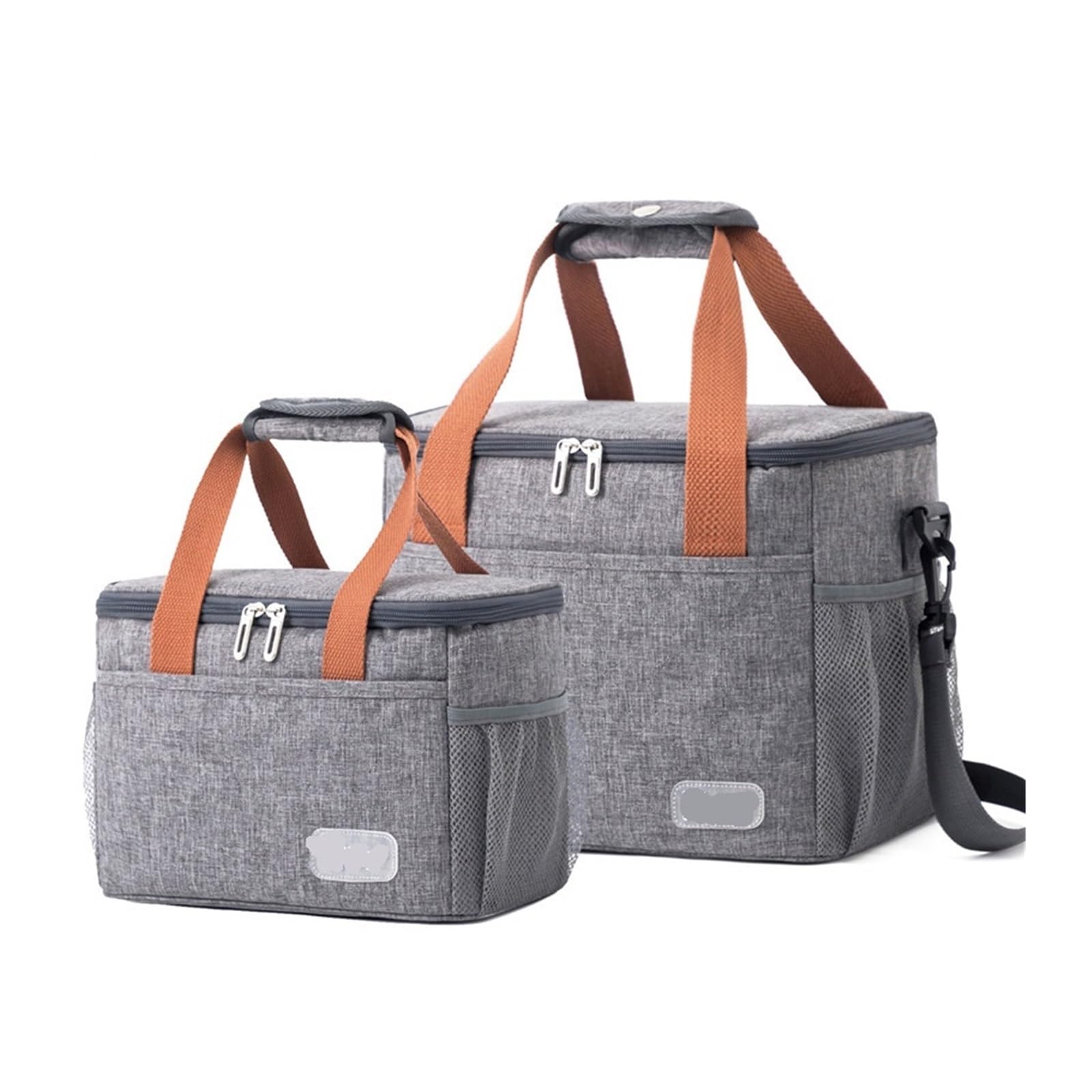 Genérico Bolsa Almuerzo Bolsa de Almuerzo con Aislamiento térmico Gran Capacidad, Bolsa Tela Oxford for Almacenamiento Alimentos, Bolsas Picnic, portátiles for refrigerador(15L Blue)