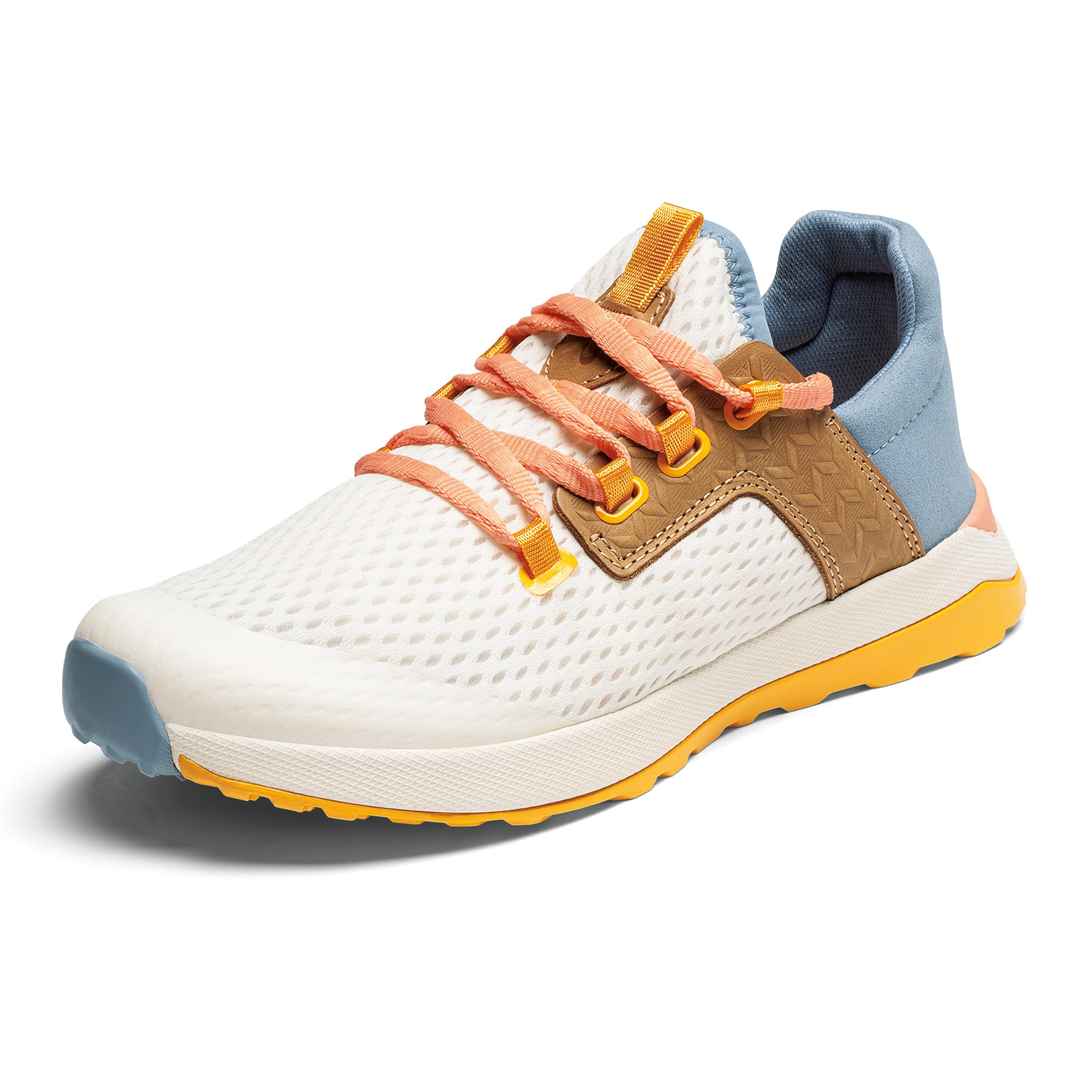 OLUKAI Wailuku Womens Athletic Sneakers Lightweight Breathable Mesh Comfort Fit Wet Grip Rubber Soles All-Day Comfort Supportive