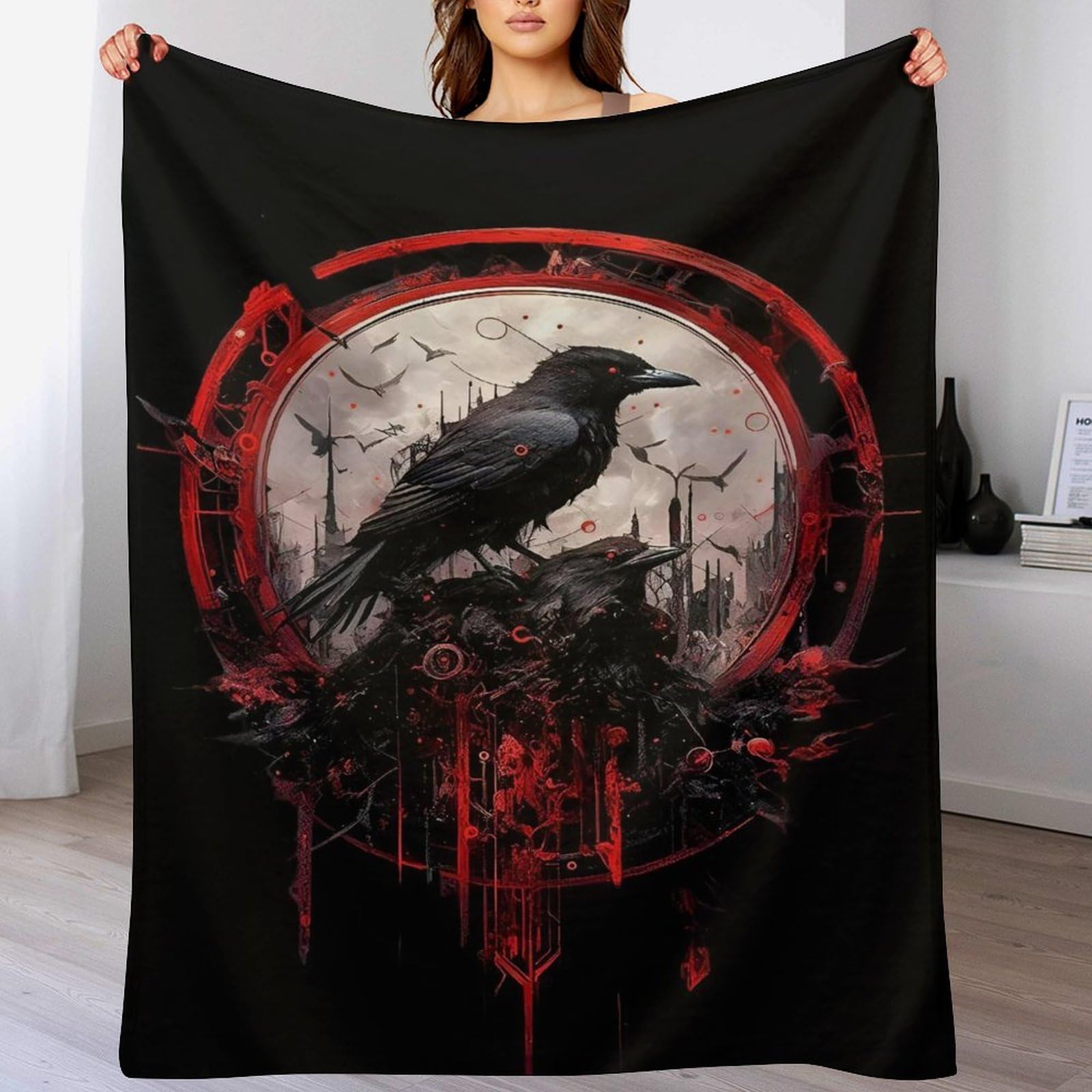 Dchhhsc Viking Myth Super Soft Throw Blanket Throw For Sofa Couch Bed Flannel Machine Washable Nap Blankets Bed Spread （150×200Cm）
