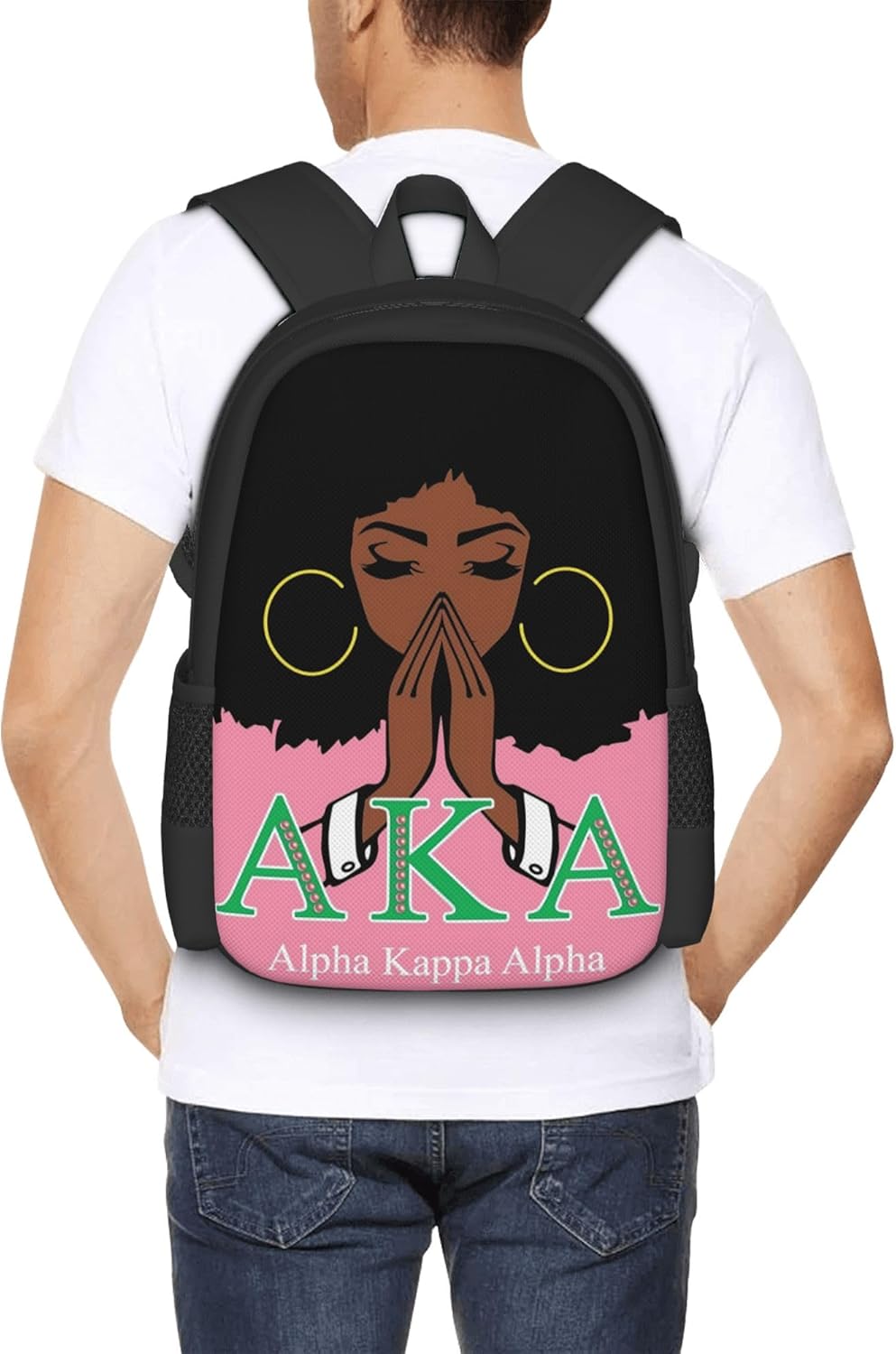 Sorority Multifunctional Backpack Large Travel Backpack for Men Women Computer Work Business Carry on Daypack