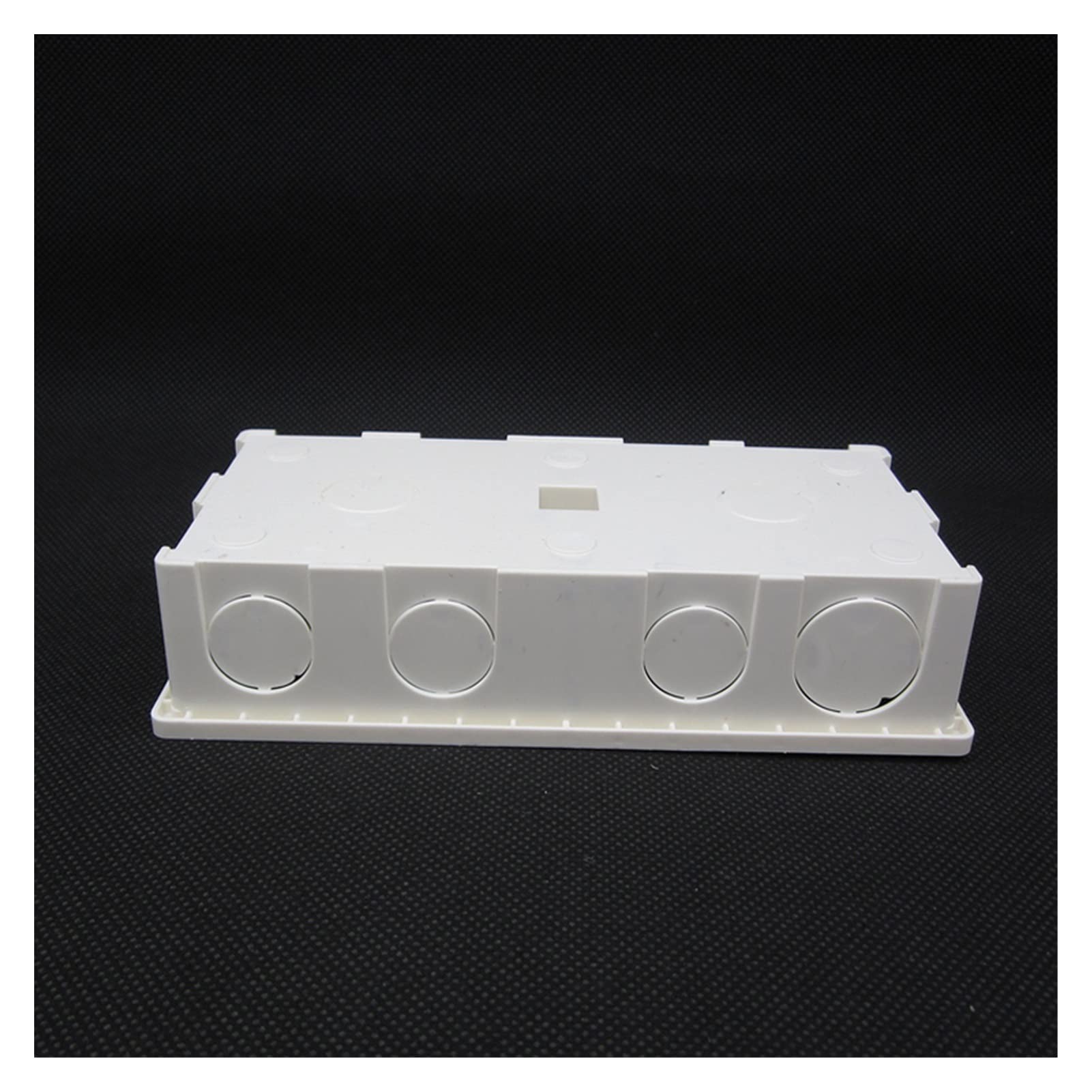 Caja de conexiones, caja de conexiones de interruptor, caja de conexiones 10 piezas Interruptor de montaje en pared Actividad de caja oscura Base de alijo secreto doble 2 entradas Tipo 86 Caja inferio