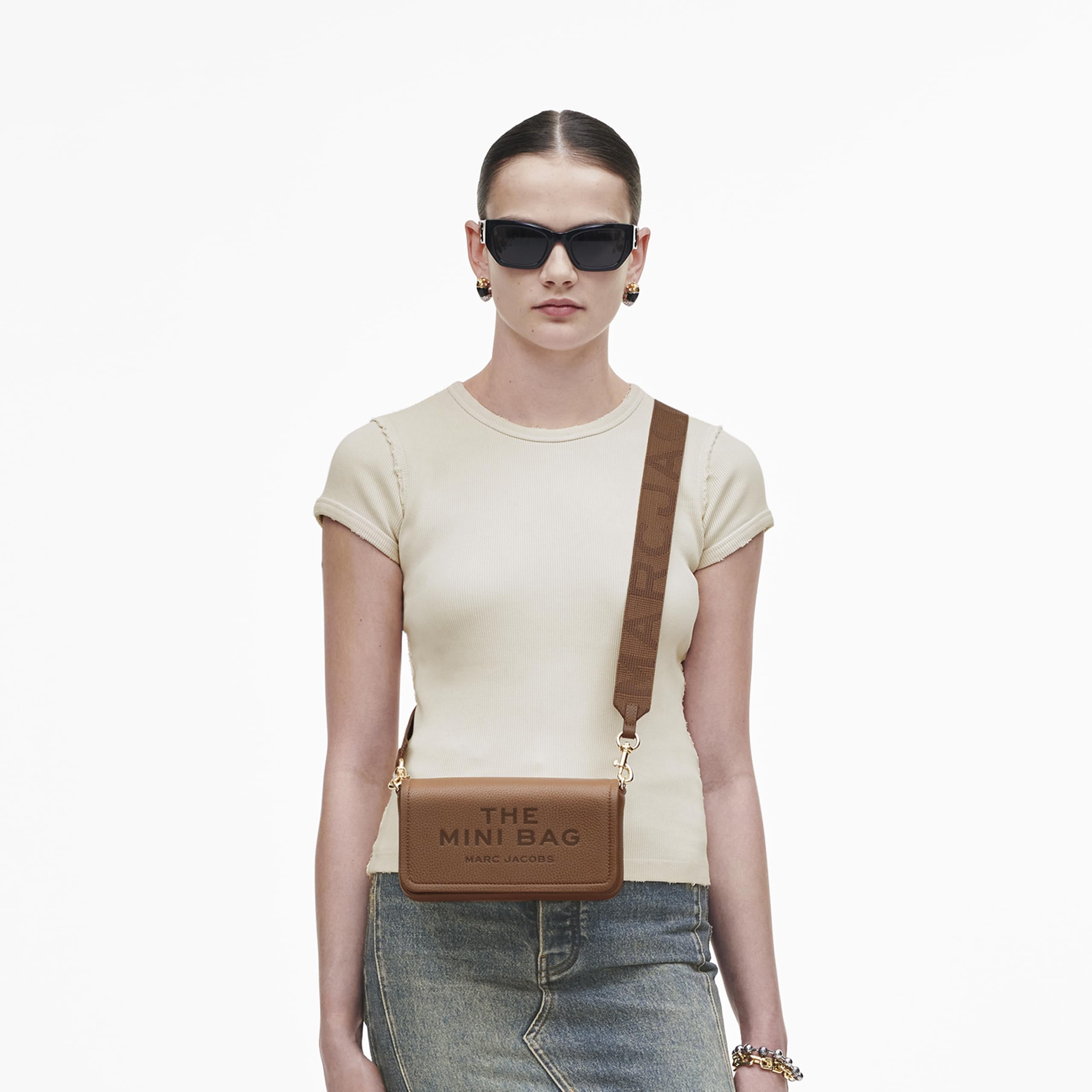 Marc Jacobs The Leather Mini Bag BandoleraMujer