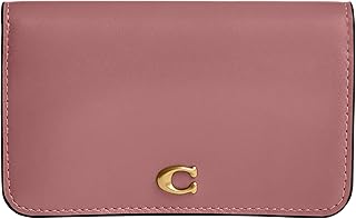 COACH Refined Calf Leather Essential Slim Card Case