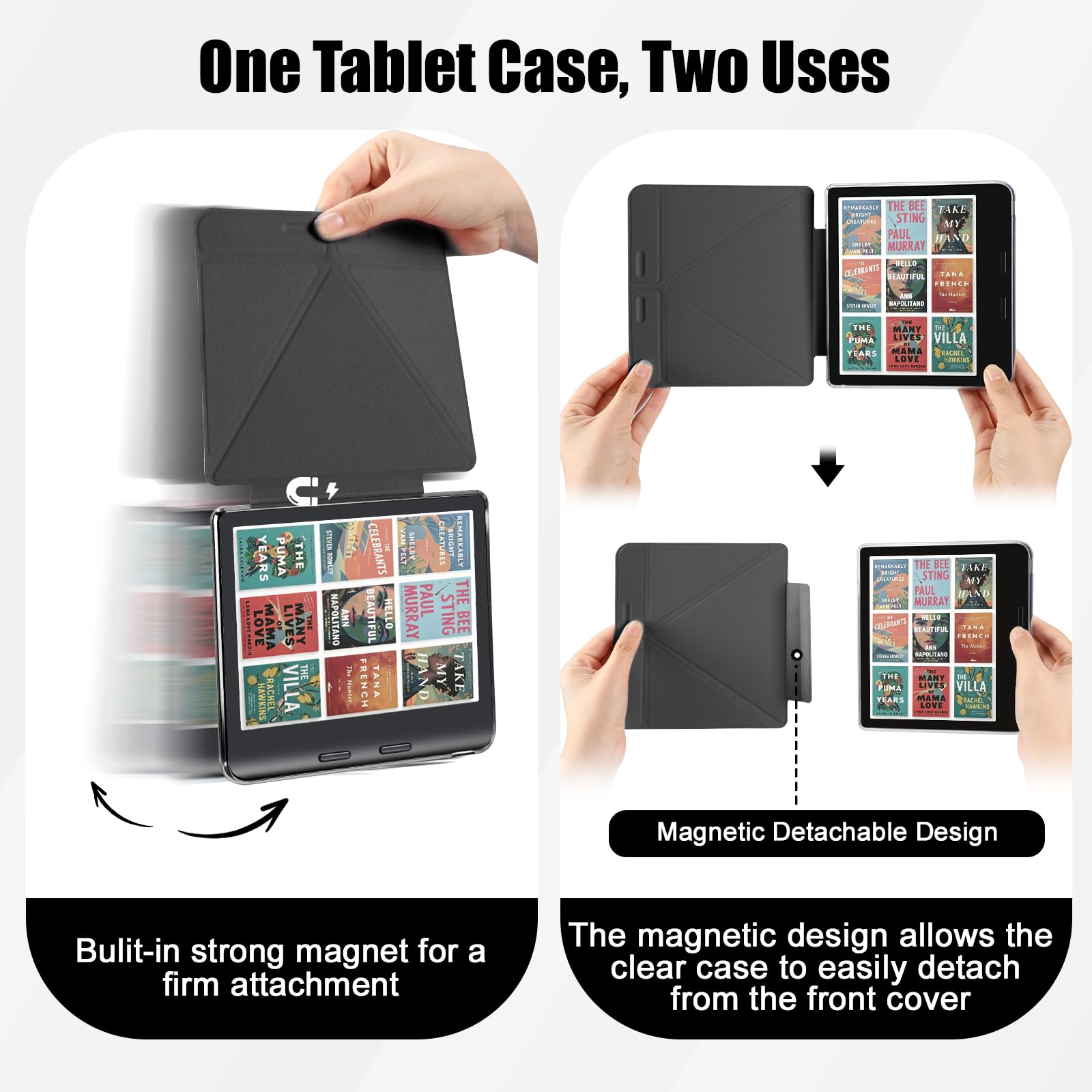 E NET-CASE Detachable Magnetic Case for 7