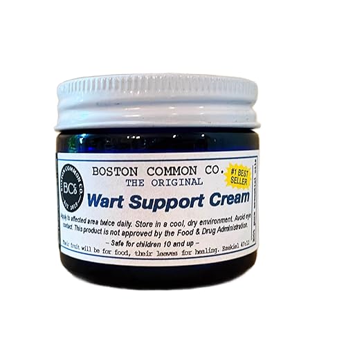 BOSTON COMMON CO CREMA DE SOPORTE DE MOLLUSCUM CREMA DE SOPORTE NATURAL PARA Erupción MOLLUSCUM, Blanco