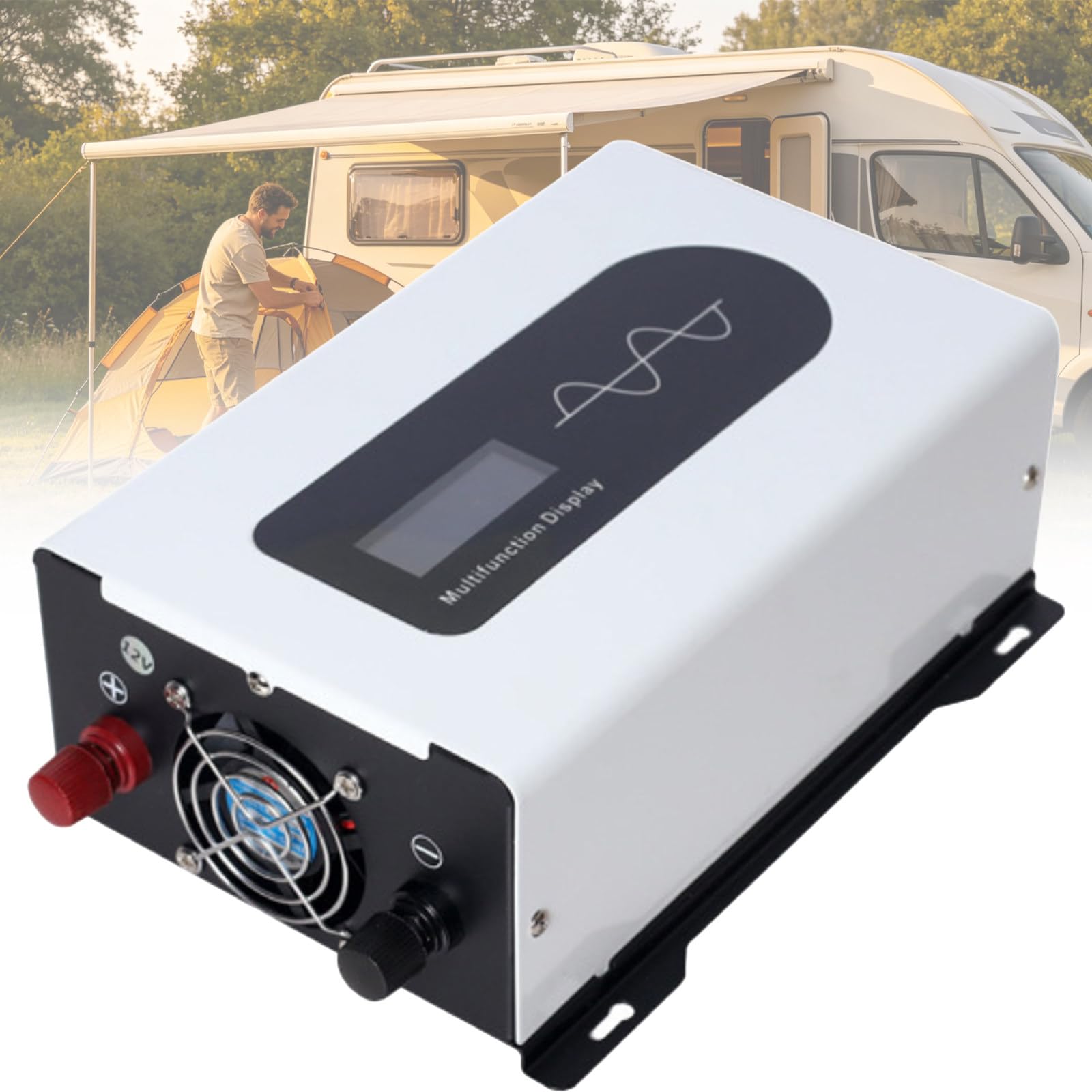 3000W Inwerter Słoneczny Inwerter Mocy 12V/24V/48V/60V/72V/96V z 3000W Mocą Znamionową Wieloma Ochronami dla Dom Przyczepa Sys-tem Solarny Off Grid 48V
