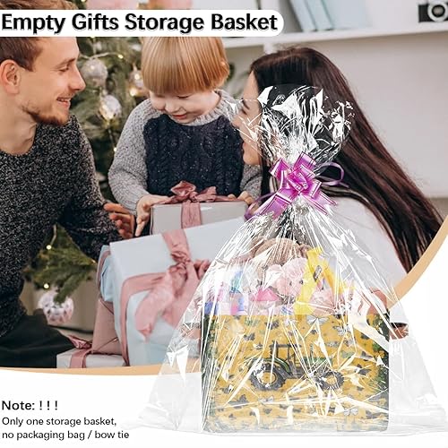 Vista 169 de Cestas de almacenamiento con asas, cubo de almacenamiento rectangular de tela rectangular plegable de juguetes para armario, estantes, lavandería, C