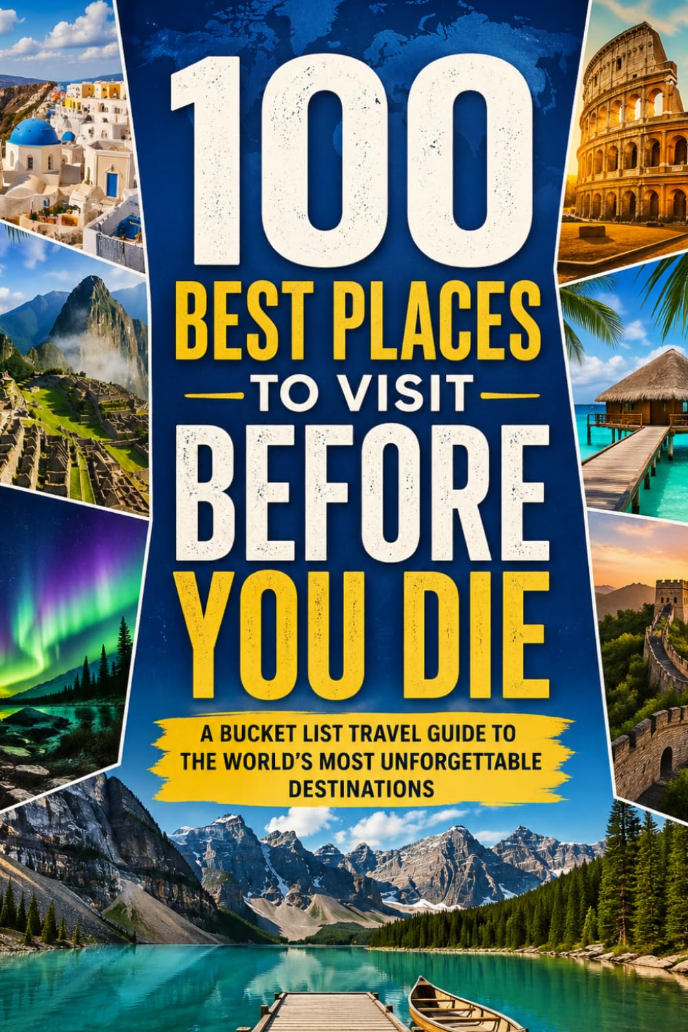 100 Best Places to Visit Before You Die: The Ultimate Bucket List Travel Guide to Iconic Wonders, Hidden Gems, Once-in-a-Lifetime Adventures, and Unforgettable Destinations Across the Globe