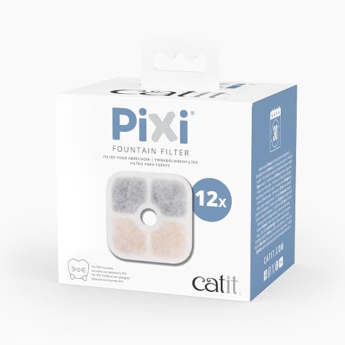 Catit 43723 Wkład filtra fontanny, biały