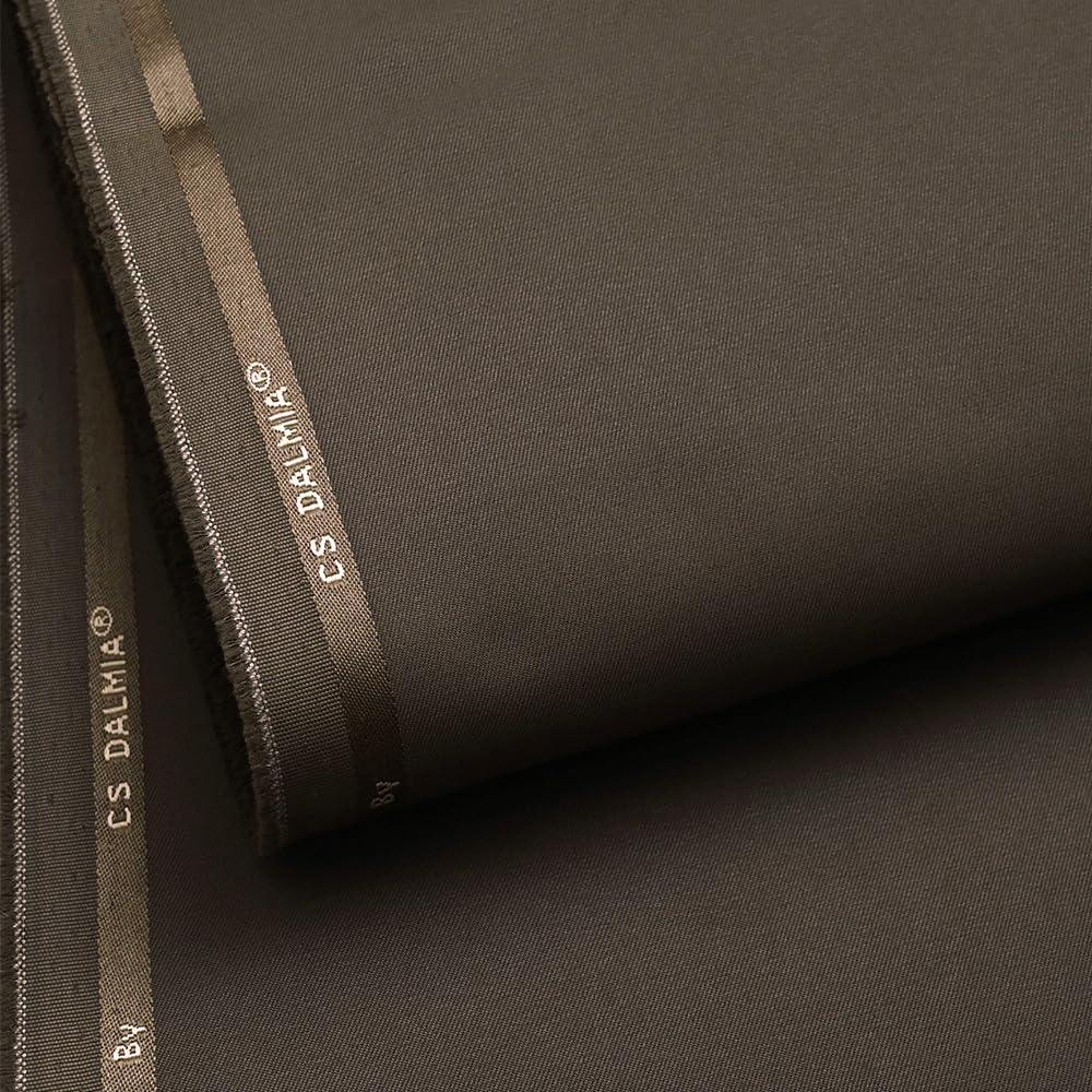 CS DALMIA Unstitched Trouser Fabric for Men’s Solid – 1.25 Meter German Lycra Comfortable, Stylish & Durable 2