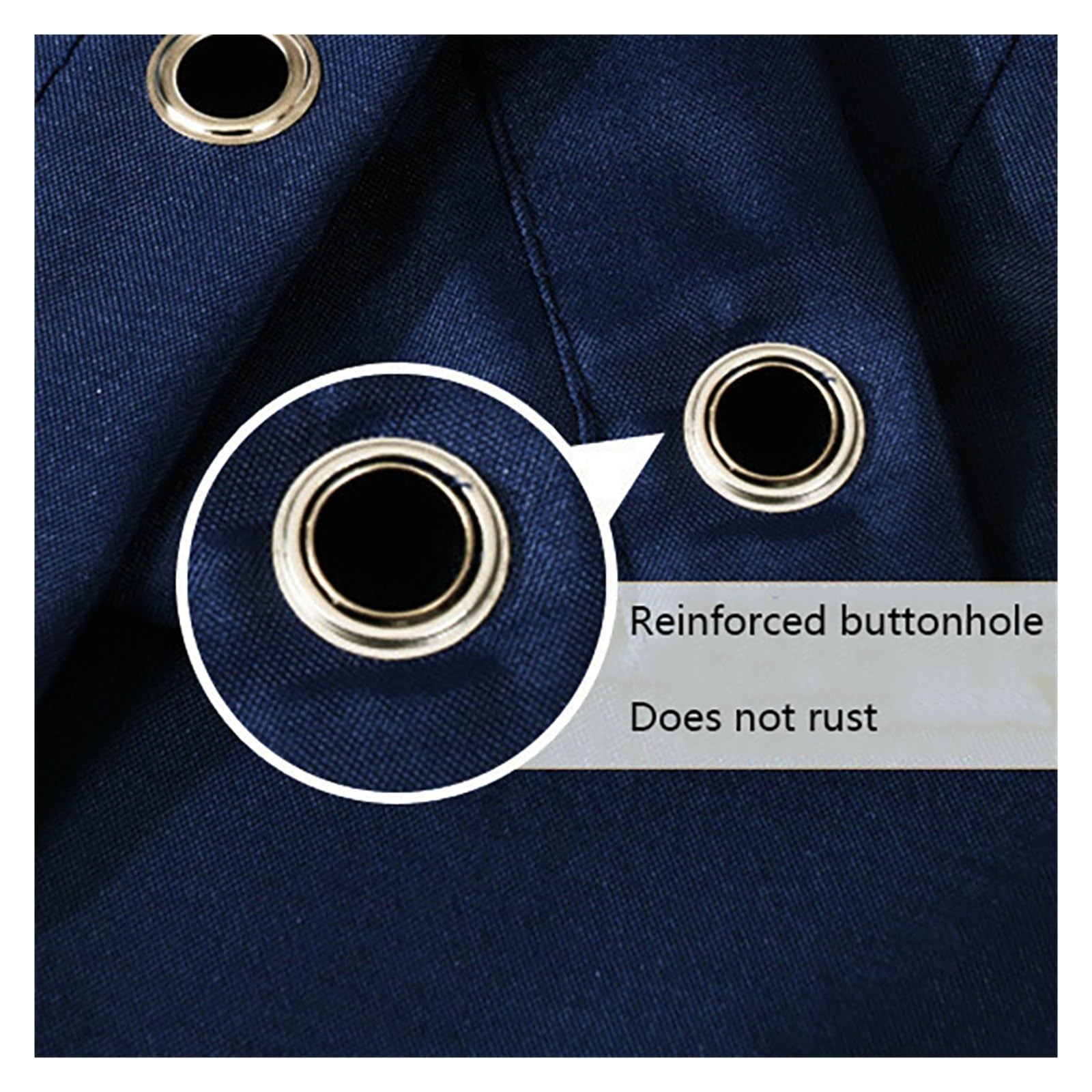 Tenda da doccia impermeabile blu navy addensare tenda da bagno a prova di muffa addensare vasca da bagno copertura tende divisorie con gancio wanglan (Color : Blu, Size : W180xH200cm)