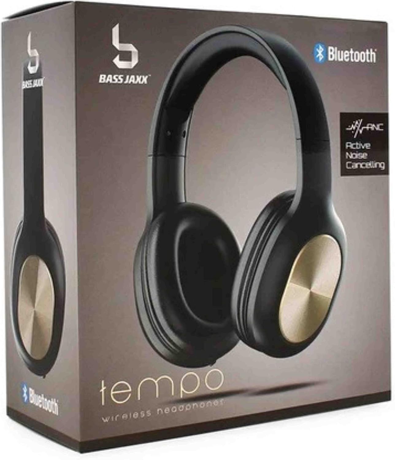 Bass Jaxx Compass Wired Stereo Headphones with Microphone