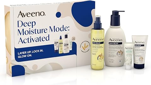 Aveeno Deep Moisture Mode: Activated Gift Set for Very Dry & Sensitive Skin