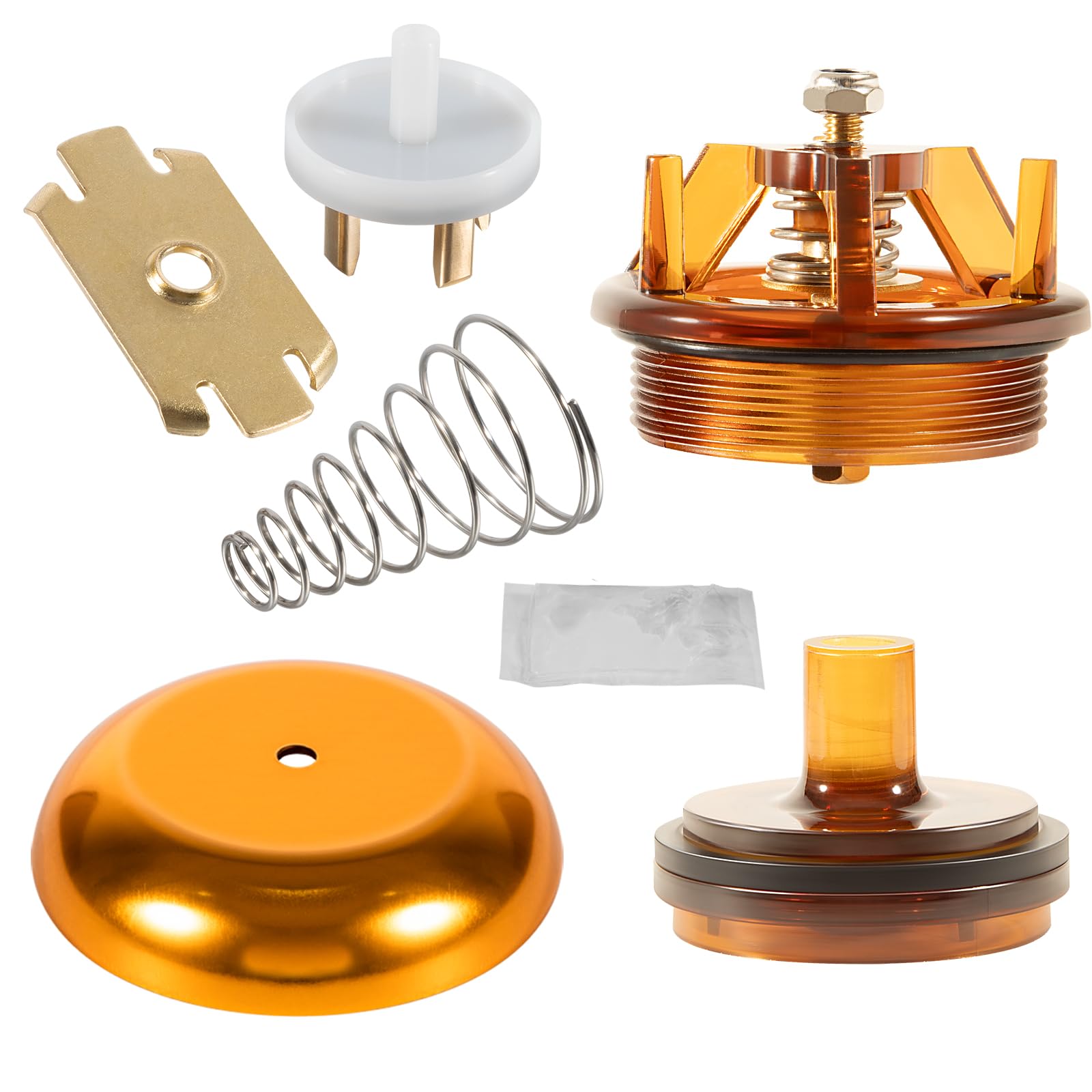 Photo 1 of Sunluway for Febco 765-1 Repair Kit, 765 1 inch & 1-1/4 Inch, Bonnet Poppet Check Valve and Canopy Assembly Kit w/Spring & Retainer for Febco 765 1" & 1-1/4" Backflow Preventer & Vacuum Breaker