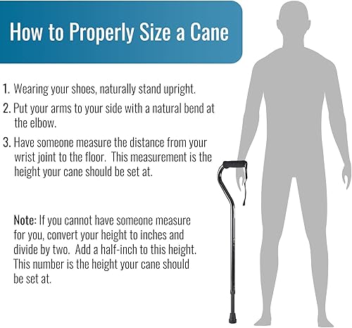 Miniatura 6 de Bastón ajustable Duro-Med 502-1304-0255 Negro 1 1