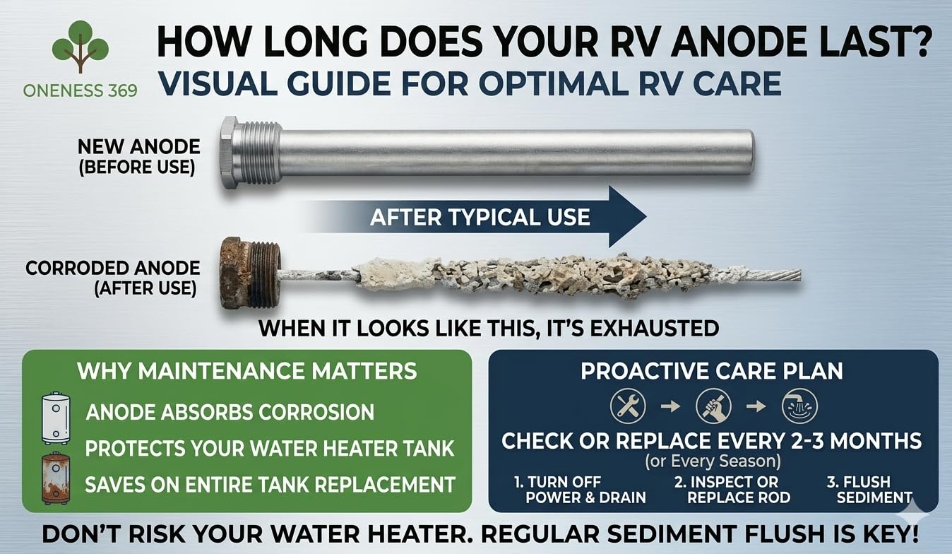 RV Anode Rod 2-Pack - Protect Your Water Heater -4 RV Anode Rod 2-Pack - Protect Your Water Heater -4