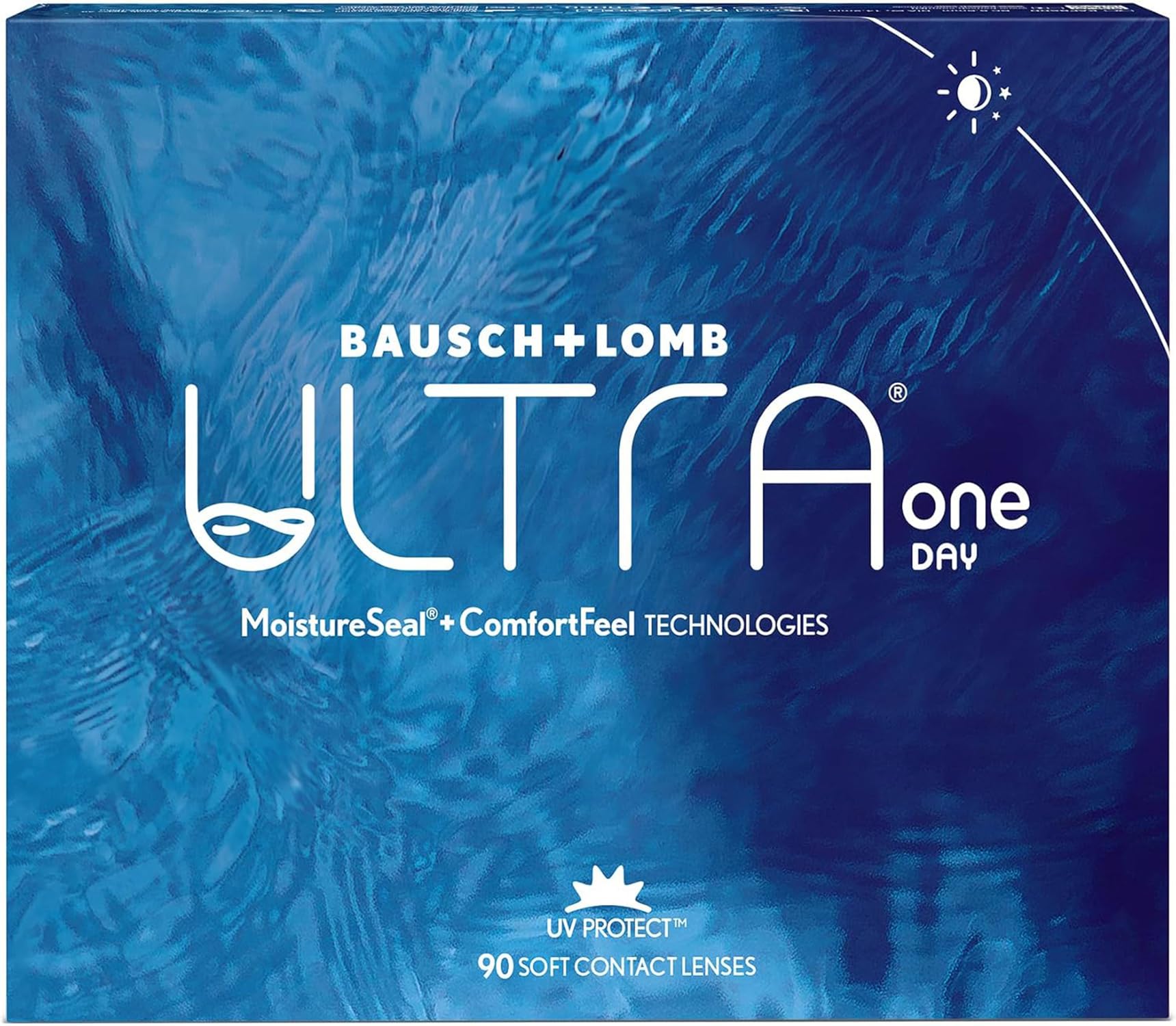 Bausch + Lomb ULTRA ONE DAY Tageslinsen - Dioptrien -5,50, BC 8,6 mm / DIA 14,2 mm, 90 Stück