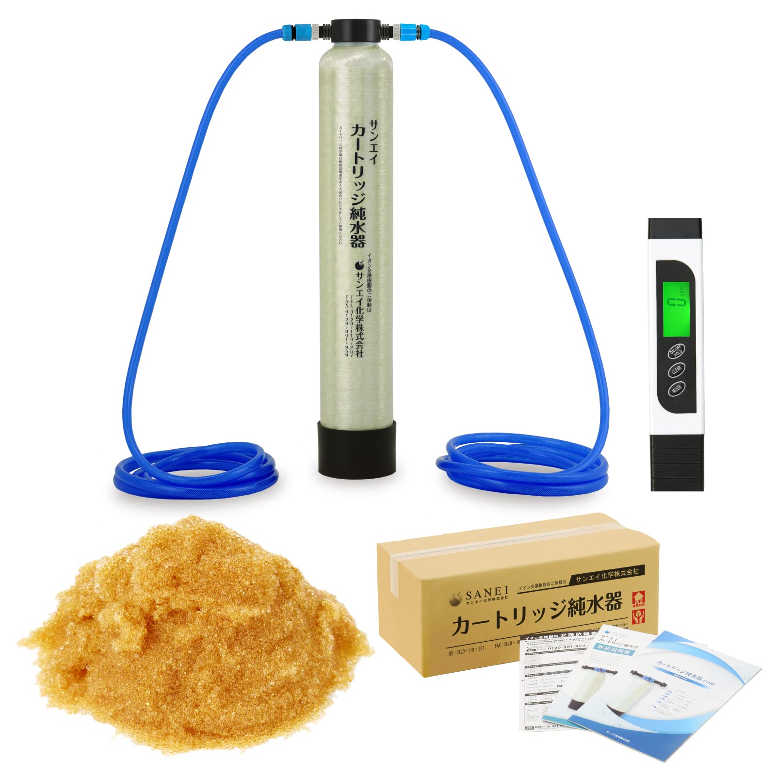 Amazon.co.jp: サンエイ化学 カートリッジ純水器 12L スタンダード 