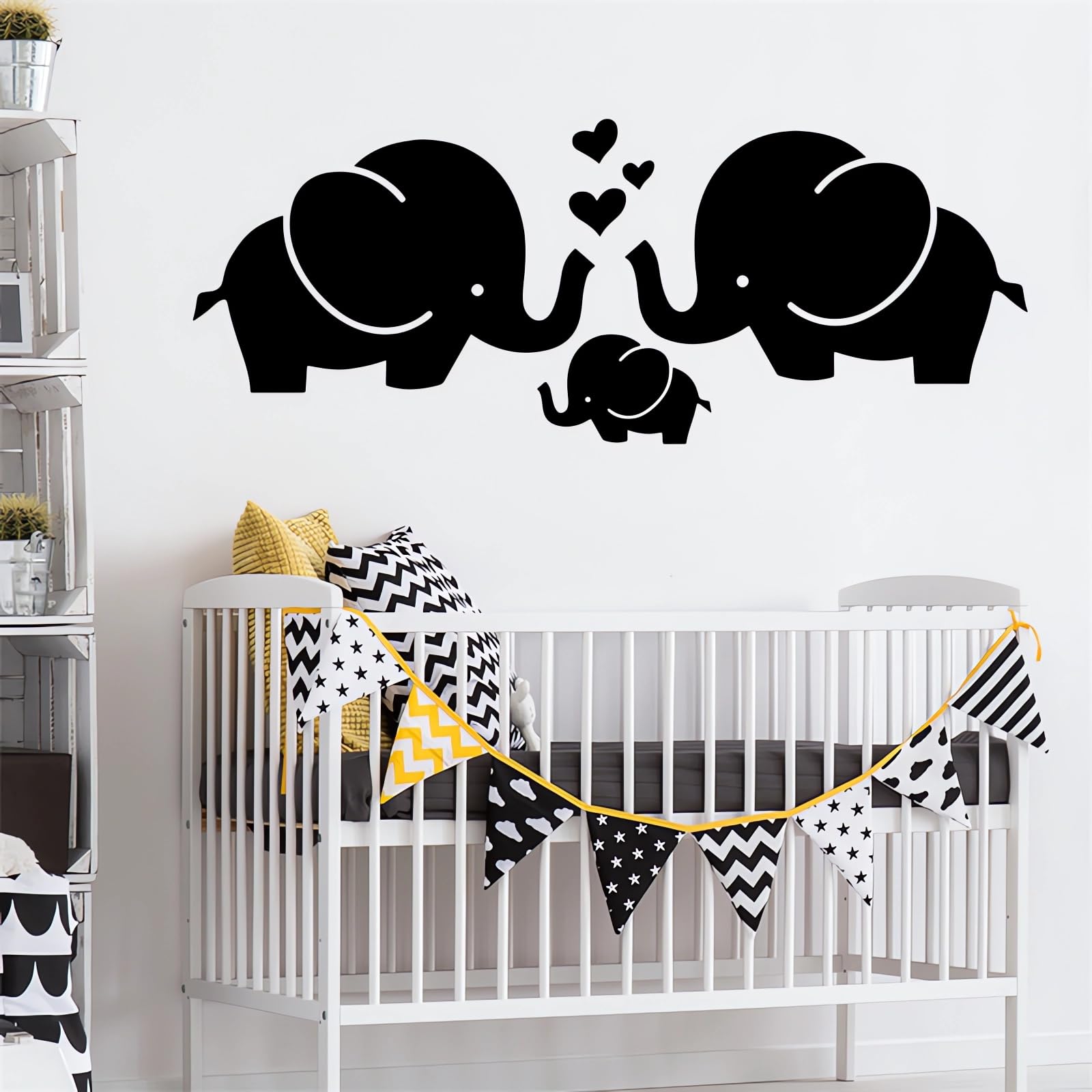 Stickers muraux en vinyle pour creer un cocon doux dans la chambre de bebe