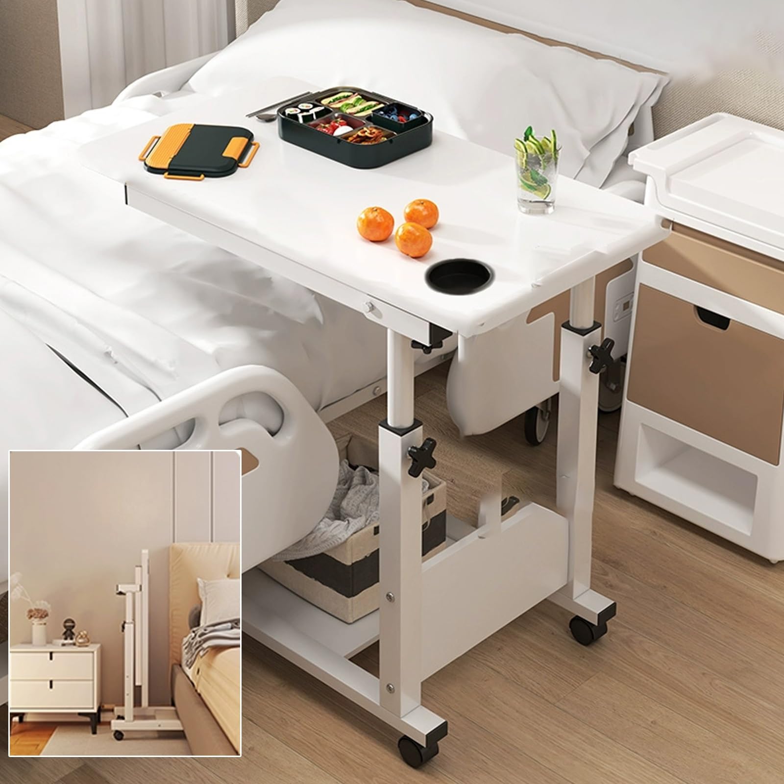 Table de lit pour ordinateur portable réglable pour soulager votre dos