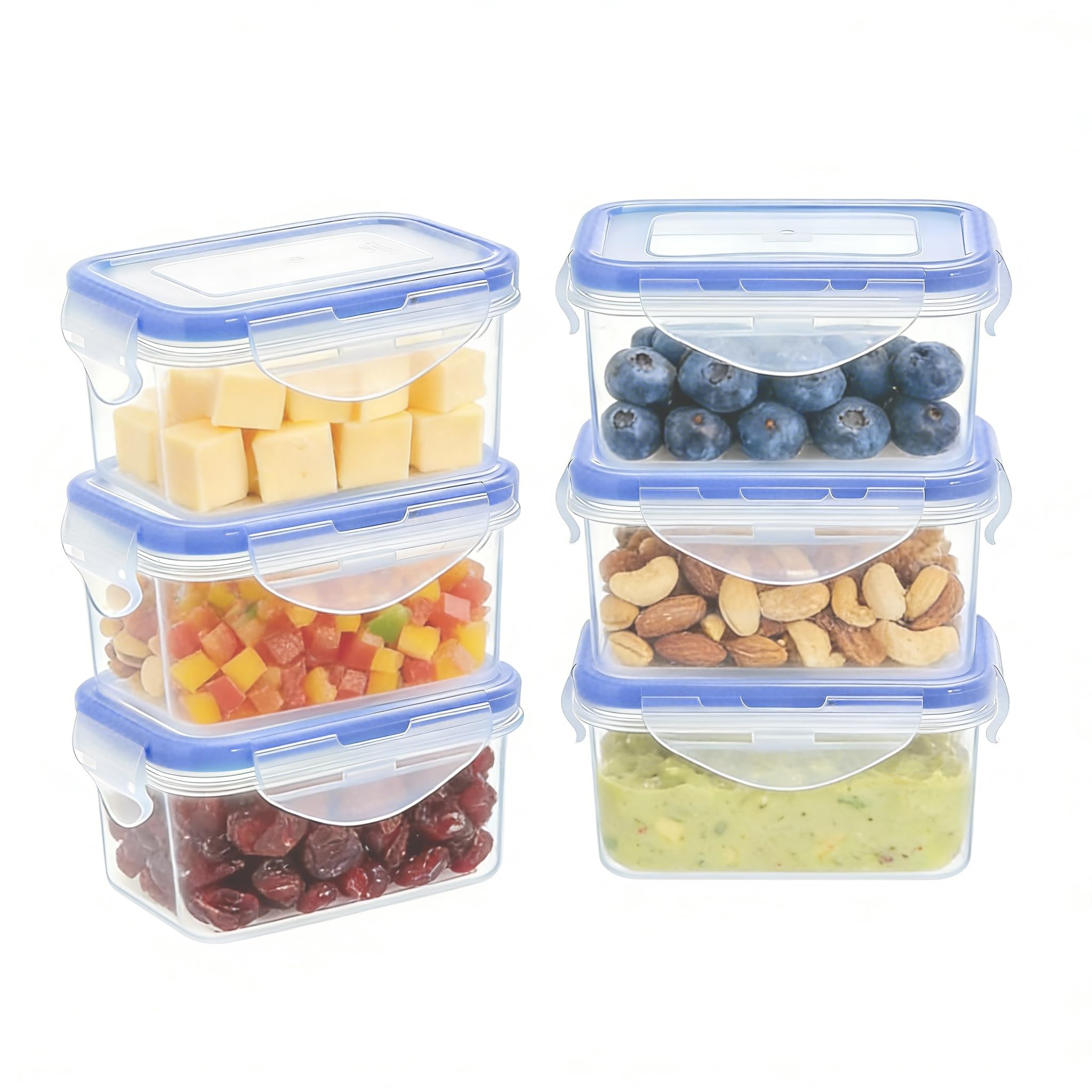 Set 12 Contenitori Congelatore 2,7 Oz (77 Ml) – In Plastica Senza BPA, A Prova Di Perdite, Impilabili, Per Salse, Snack E Pappe