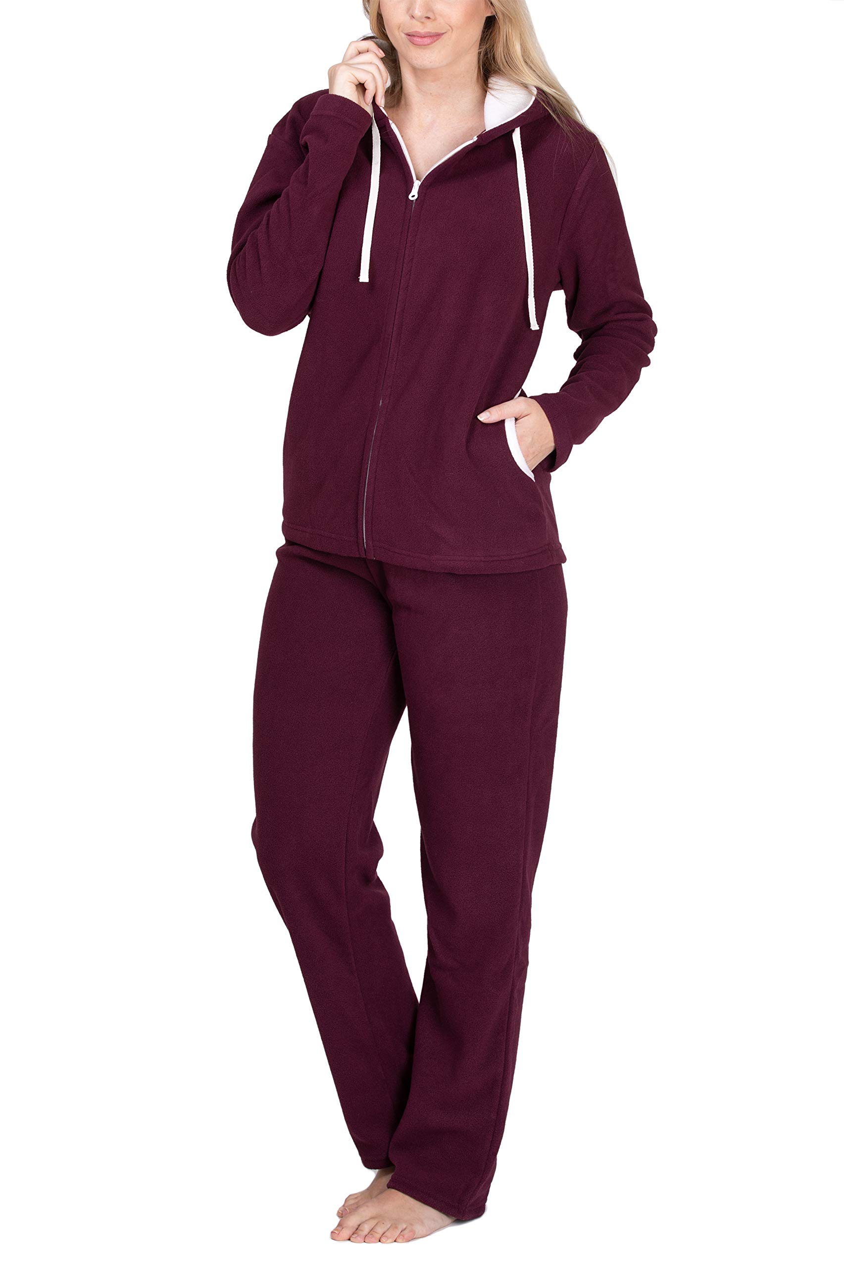 SLOUCHER Fleece-Anzug Hausanzug für Damen aus wärmenden Fleece