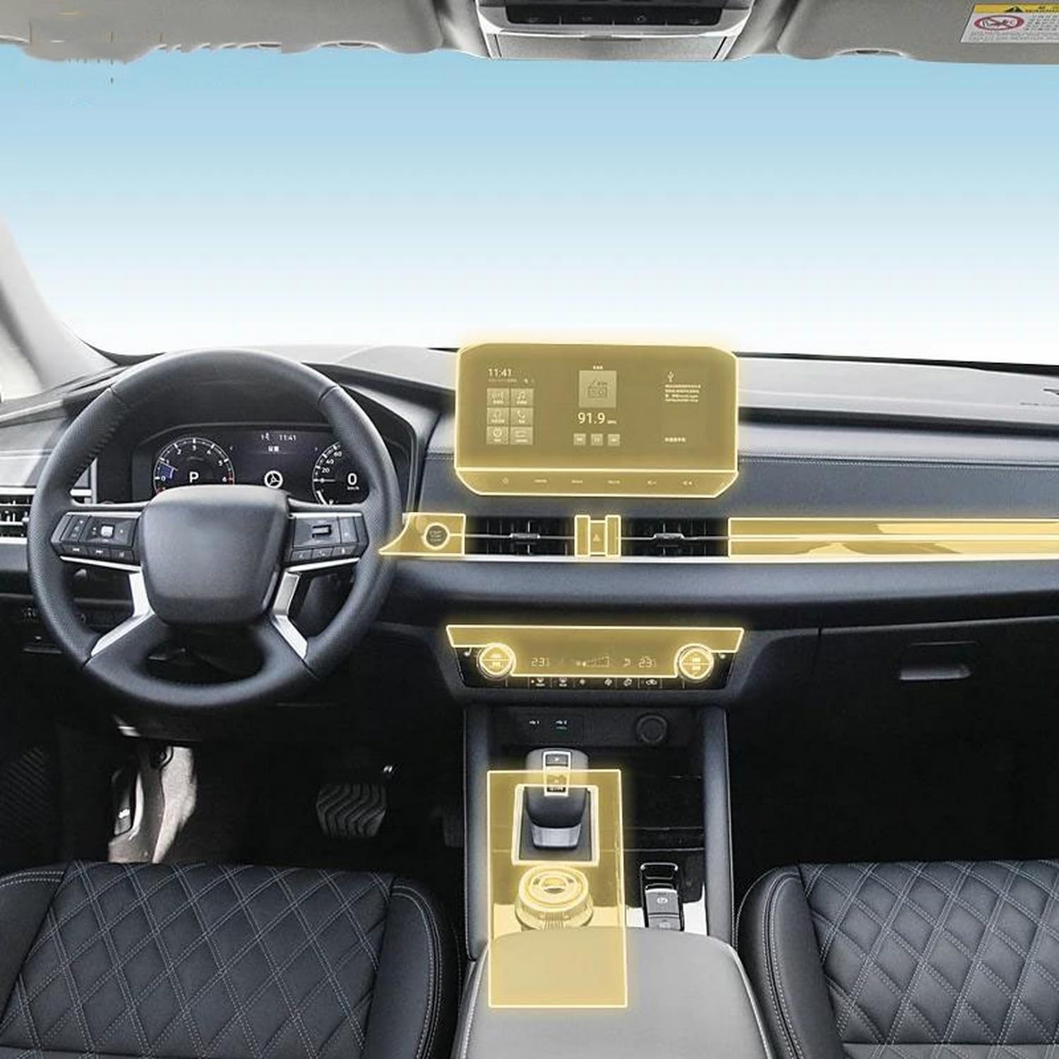 Solution anti-boue dmyBGLhO tapis transparent spécial conduite à droite - 6
