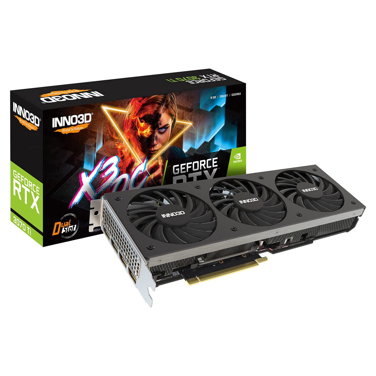 Inno 3D GeForce RTX 3070 Ti X3 OC LHR, 8192 MB GDDR6X