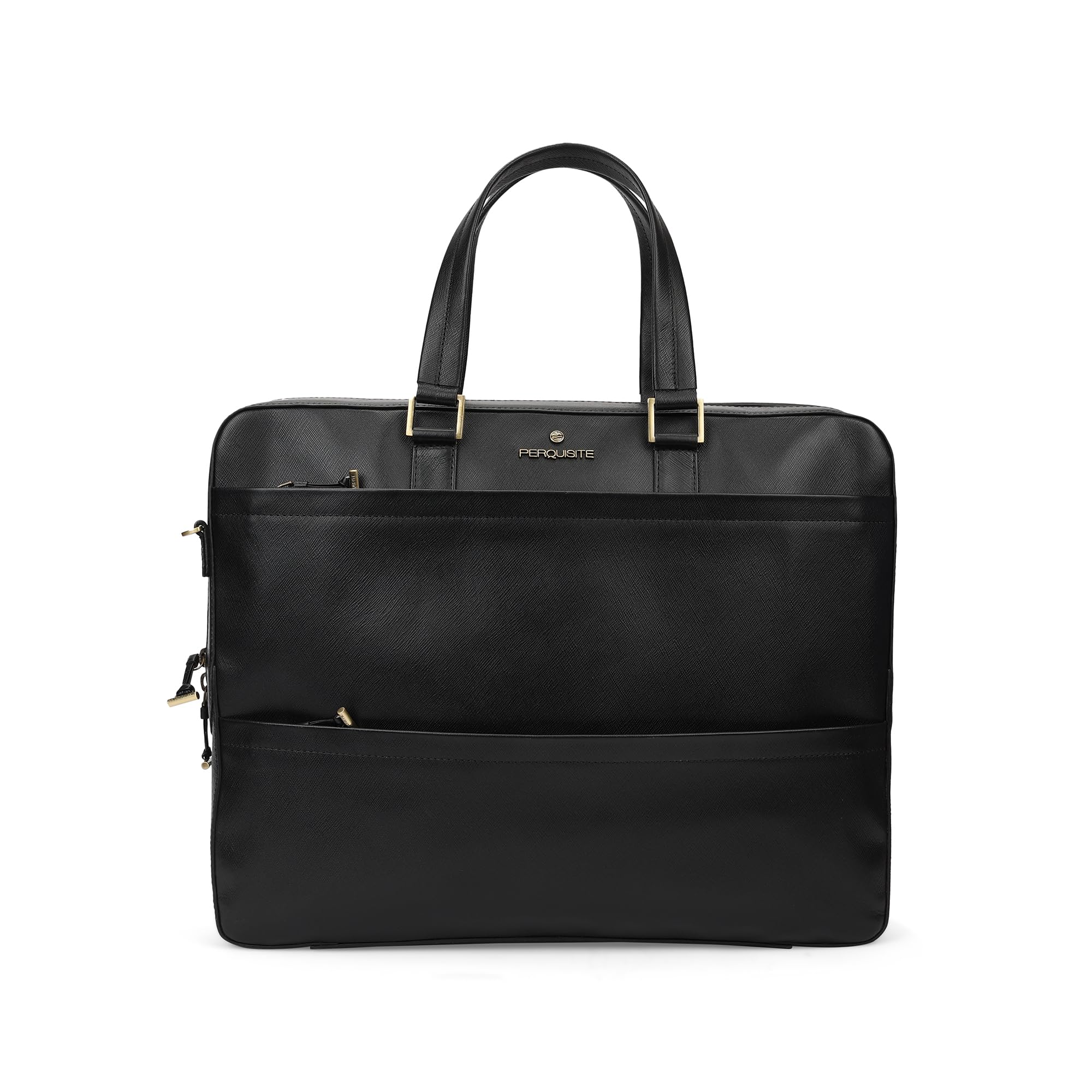 Perry Range Black Soft One Size Briefcase-image-29