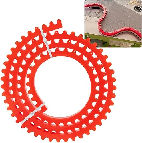 Tira de perfiles de carpintería de 78 pulgadas, plantilla de curva flexible, excelente rebote, contorno de forma compleja ajustable y fija, guía de