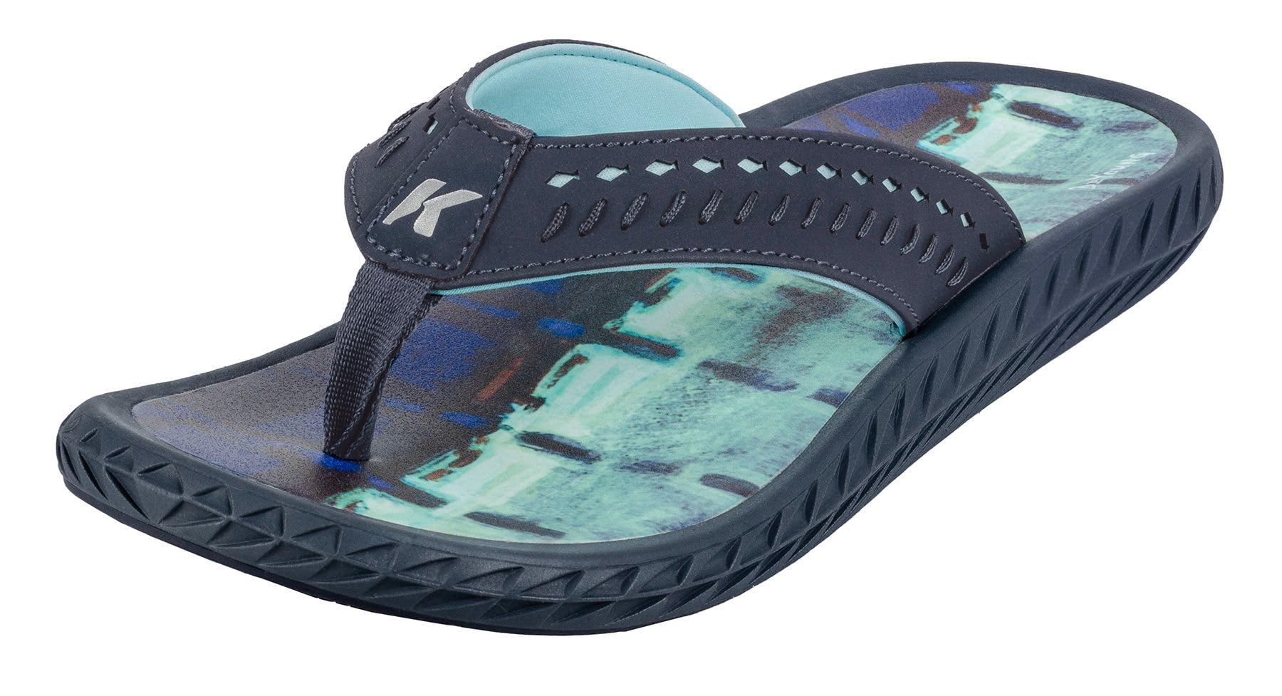Korkers Fish Flip Sandals Marlin w/Fixed Kling-On Deck Soles