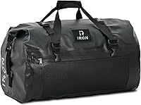 Vista 20 de IRON JIA'S Bolsa Seca para Motocicleta – Bolsa de Lona Impermeable y Bolsa Trasera de Equipaje, Bolsas de Sillín con Cierre Superior Enrollable