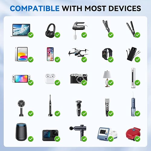 Miniatura 7 de DOACE Convertidor de voltaje de viaje de 350 W, convertidor de 220 V a 110 V para rizador de hierro convertidor para viajes europeos 4 USB carga