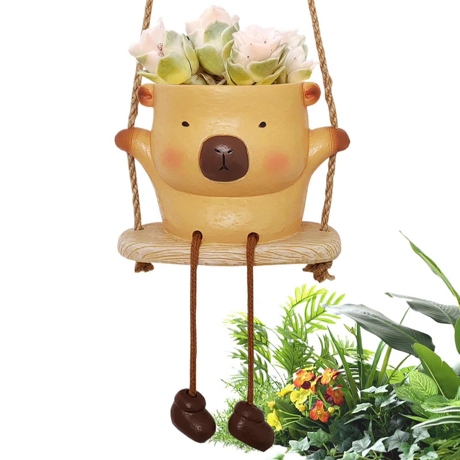 Pot à succulentes suspendu pour embellir la terrasse et le jardin tout au long de l'année