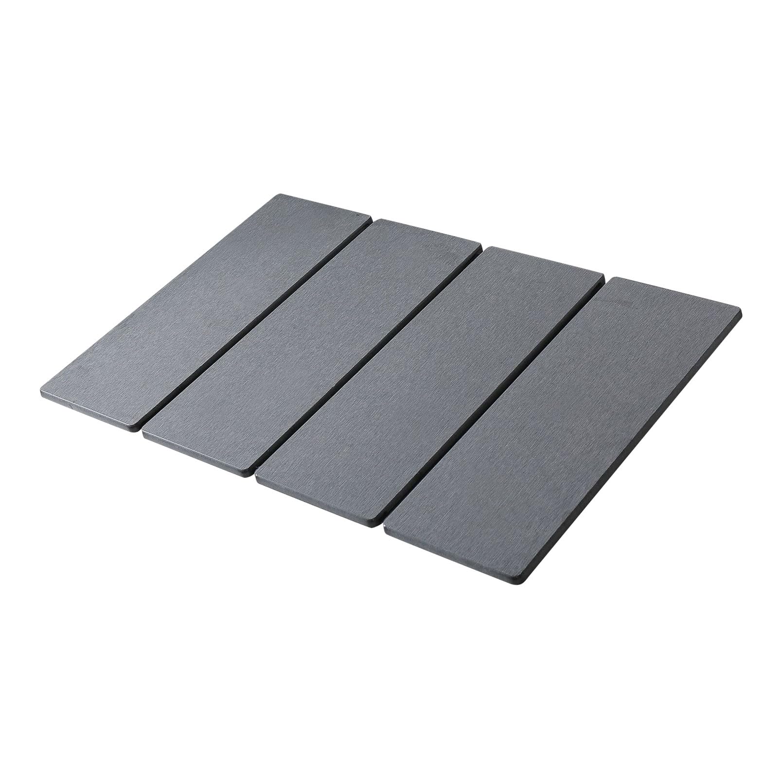 Kaeltsyn Safe Not Slip Diatomite Drying Mat Pliable Rapiddry Stone Pad with Softened and PVC Base for Countertop Kitchen Utensils Security